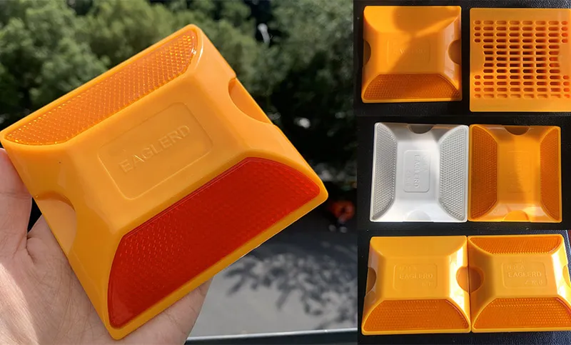 10cm High Quality Plastic Traffic Safety Road Stud