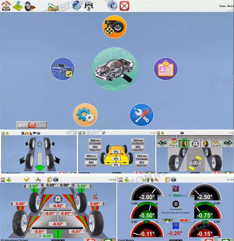 China Factory Customized Digital 4 Wheel Alignment Machine Price Ready to Ship Pre-W5