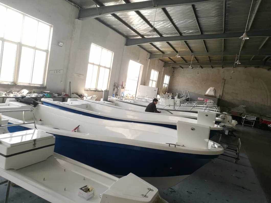 Liya Cheap Fishing Boat 19 FT Fiberglass Boat Panga Style Boat