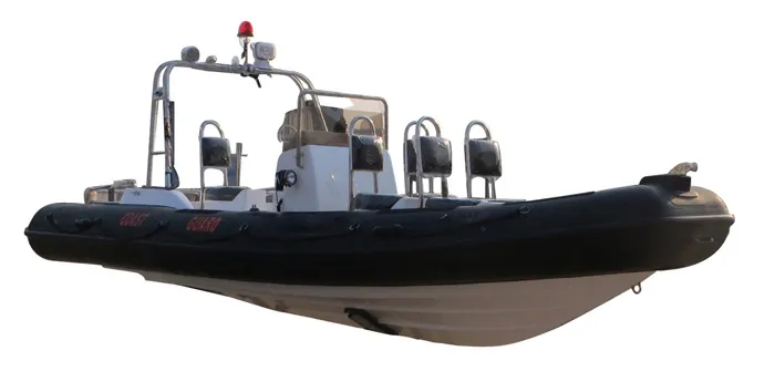 Aqualand 21feet 6.5m Rigid Inflatable Fishing Boat /Rib Patrol Boat