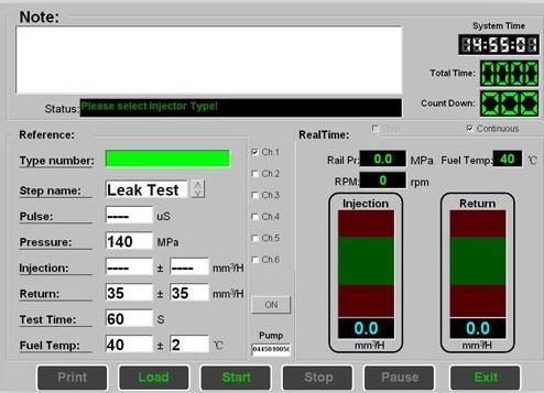 EPS-816e Common Rail Diesel Fuel Injector Test Equipment Diagnostic Tool