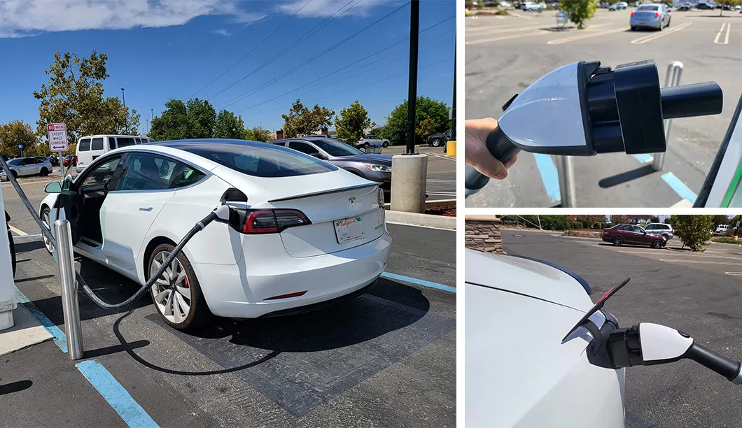 Portable DC Tesla Adapter TUV Certified CCS Combo 1 Adapter