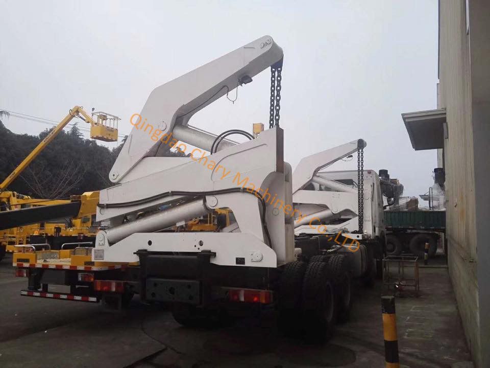 40 Feet Side Loader Semi Trailer for Lifting Carrying Container