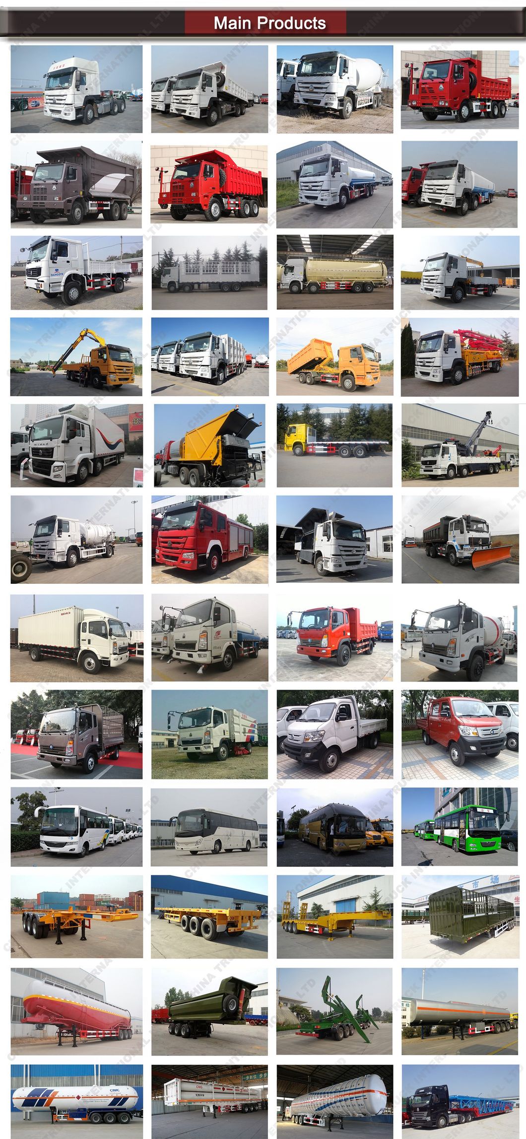 Complete Used HOWO Truck with Longer Service Life