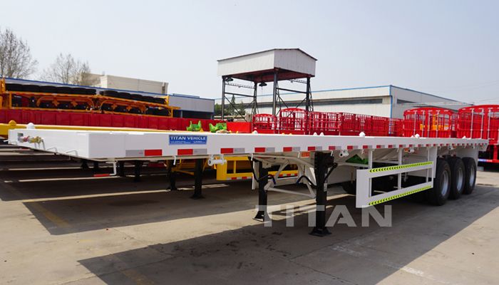 Titan Vehicle - 40FT Platform Container Semi-Trailer