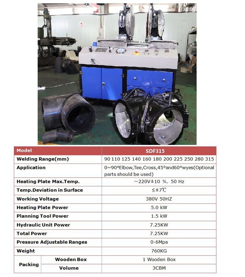 90-315mm Multi-Angle/Workshop Fitting Welding Machine