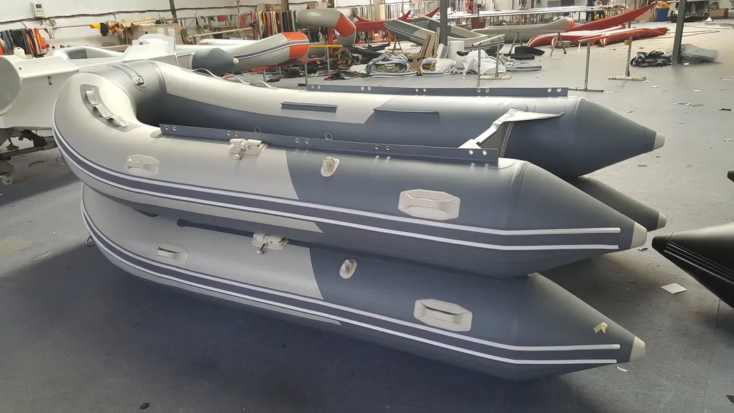 Haoyu Boat 10.8FT Inflatable Boat 3.3m Fishing Boat Sport Boat PVC Hypalon with Ce