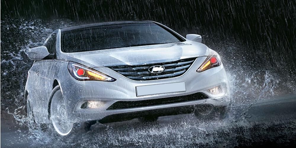 Sonata Headlight for 2011 2012 2013 2014 with The Devil Eye for Sonata LED Head Lamp