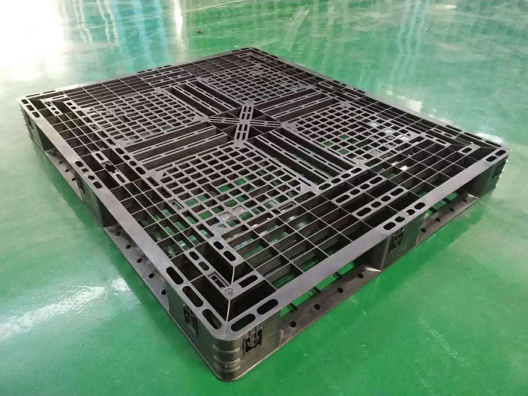 1111 Plastic Pallet PP HDPE Black Material