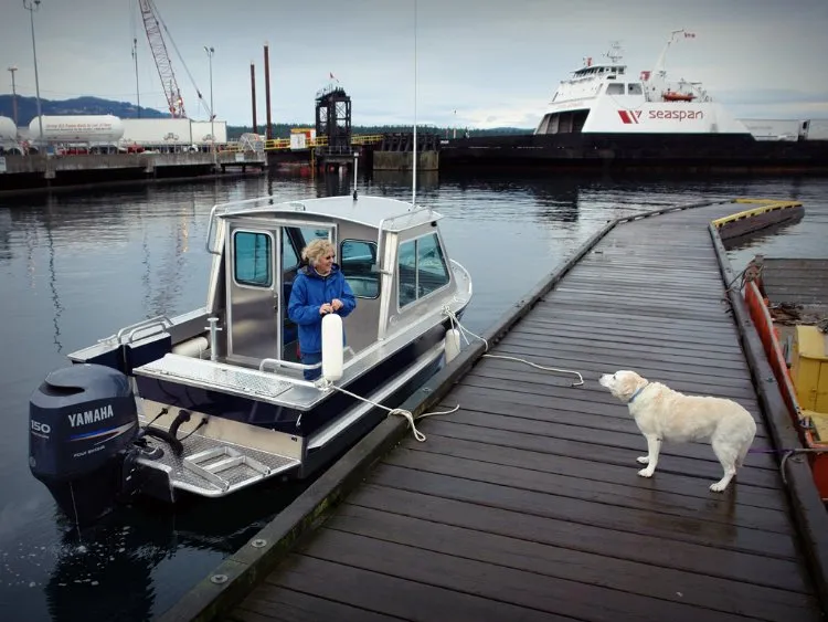 Discount Kinocean Two Seater Aluminum Speed Working Boat for Sale
