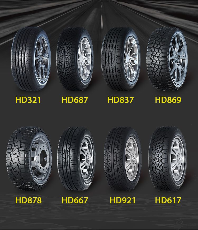 Haida Brand Winter Tire Snow Tyre Hot Sale Pattern HD677 UHP HP PCR Passenger Car Drifting Racing Run-Flat SUV 4X4 at Mt Ht LTR PCR Car Tyres