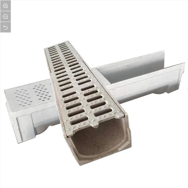 Linear Drainage Channel Floor Drain Steel Grating Composite Drainage