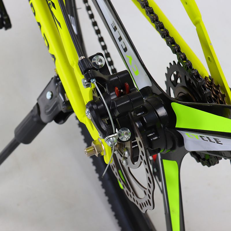 Factory Direct Sale 3-Knife One-Wheel off-Road Double Disc Brake Shock-Absorbing Mountain Bike
