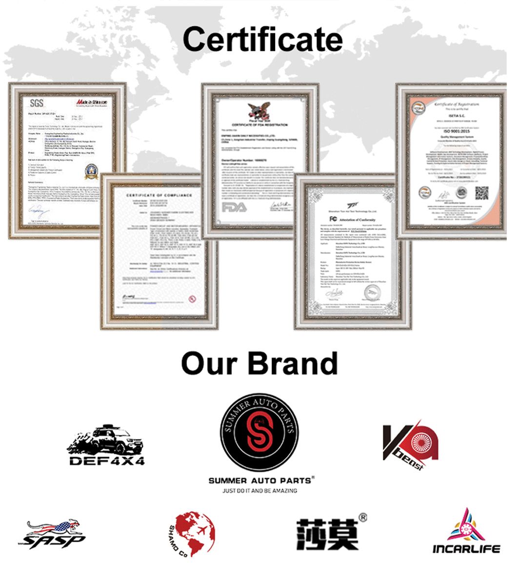 High Quality Def4X4 Door Step with Logo for Classic Aluminum Material Side Step