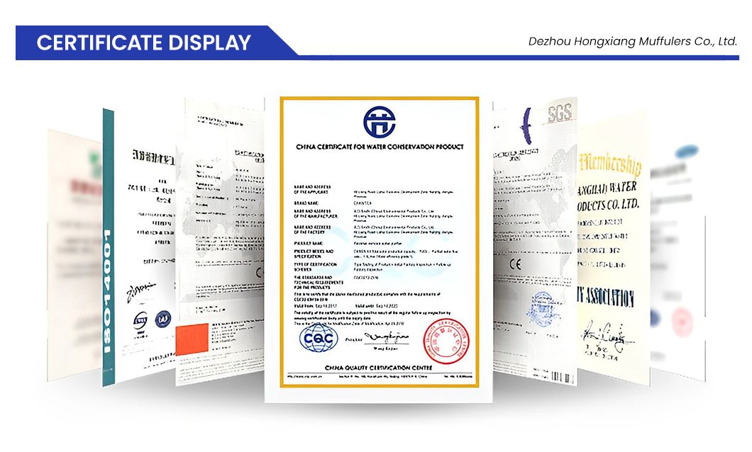 Hongxiang Mbbr Carrier China Diesel Exhaust Catalyst Converter Manufacturing ODM Custom Effect Catalytic Conversion Diesel Vehicle Minicatalytic Converter
