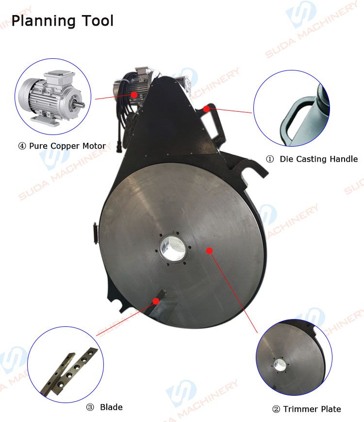 Sud500h HDPE Pipe Fusion Welding Machine for PE Pipe