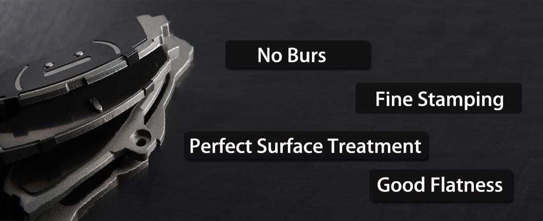 High Quality Scratch Machine for Brake Pad Back Plate Stamping Brake Pad Back Plate D2318