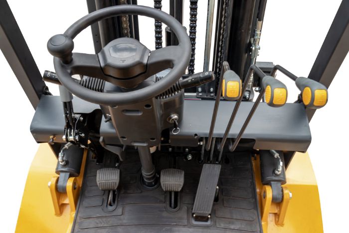 Mini Counterbalanced 3.5 Ton LPG Gas Gasoline Forklift
