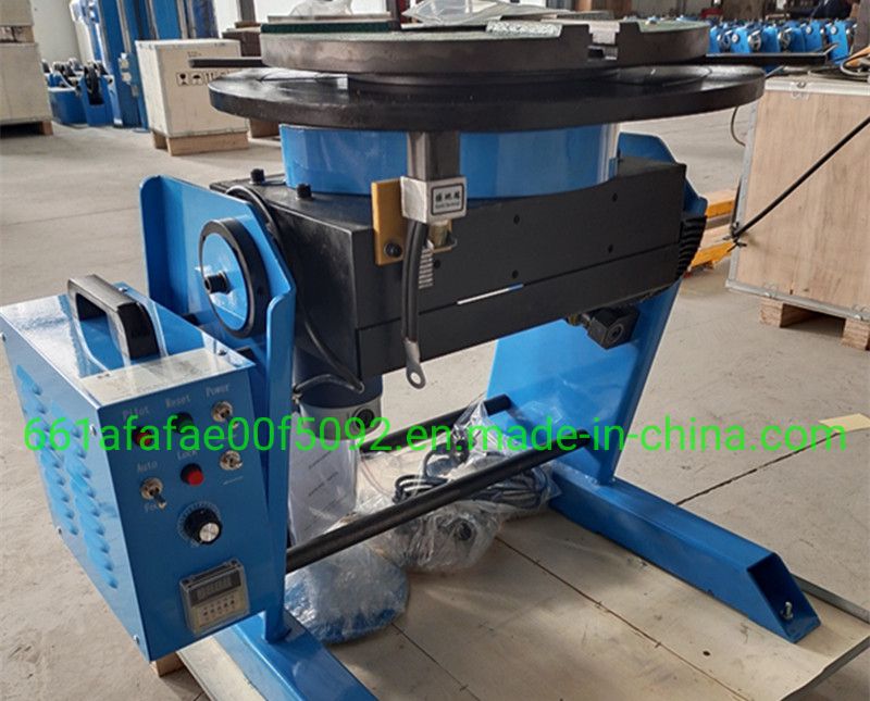 Automatic Capacity 600 Kg Rotating Welding Positioner with Welding Chuck