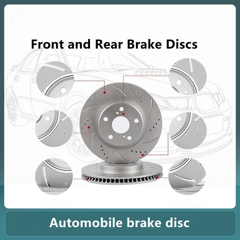 Nonstandard CNC Machining High-Quality Casting Automobile Parts Front Wheel Disc Brake