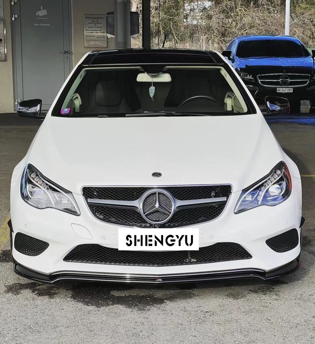 Hot Selling Car Accessories for Mercedes Benz E Class Coupe W207 10-13 Upgrade to 14-17 Bodykits with Front and Rear Bumper and Grille
