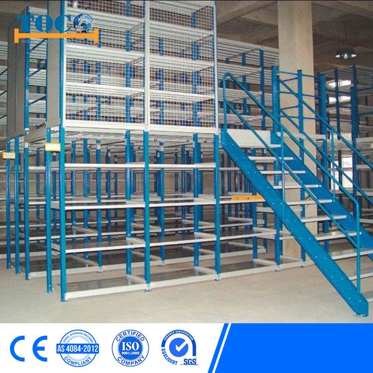 SGS Tested Storage Steel Mezzanine Rack System for Pallet Estante