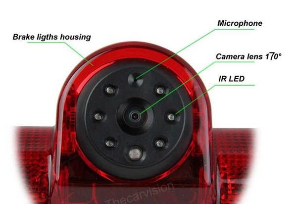 Vauxhall Vivaro Renault Traffic 2014 720p Ahd Brake Light Reversing Camera