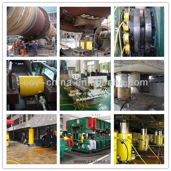 Hollow Plunger Hydraulic Jack with Double Acting
