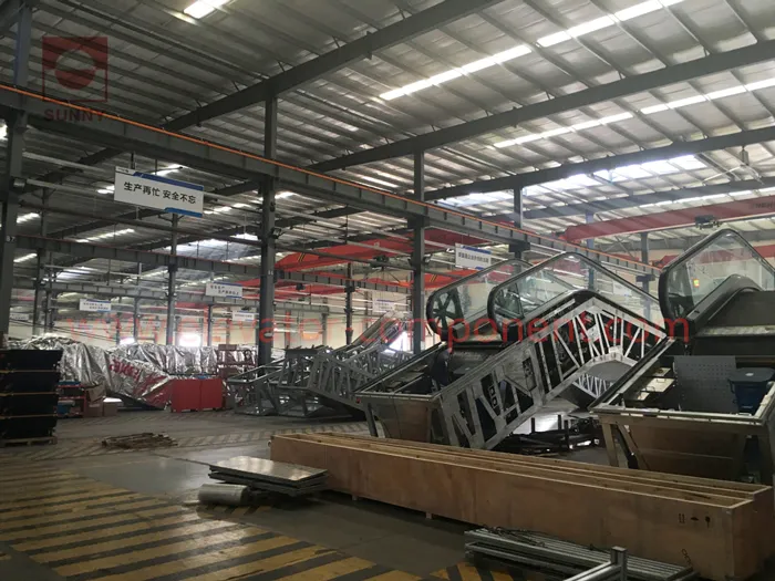 Machine Roomless (MRL) Freight Elevator with Steel Plate Floor