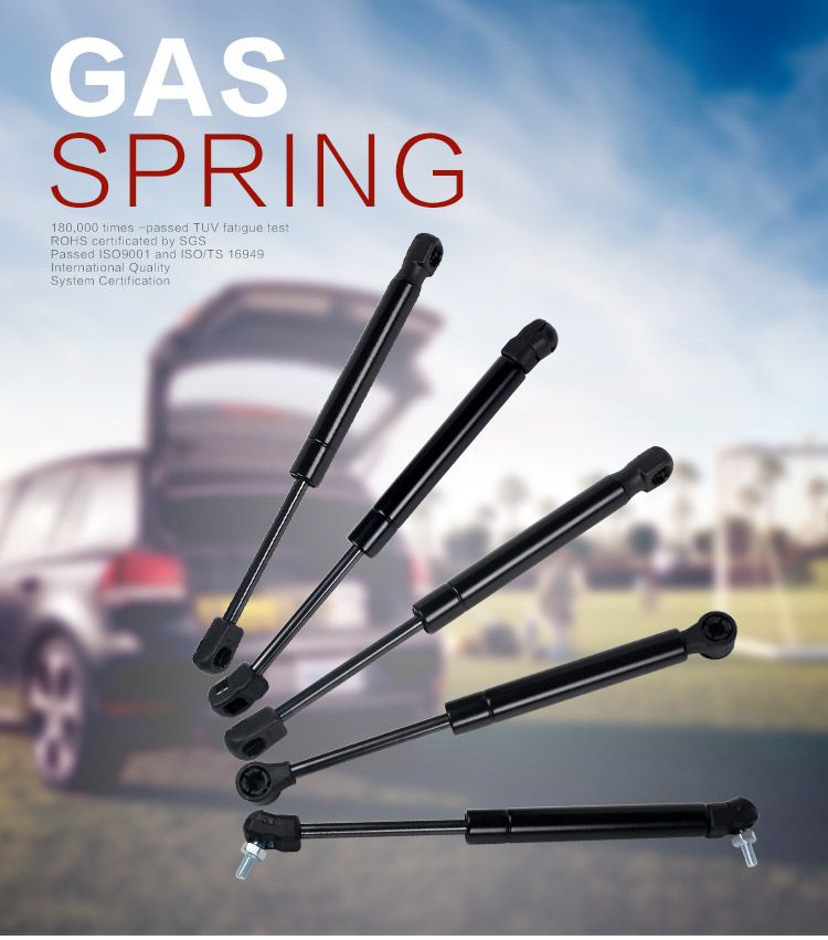 Black Groove Compression Gas Spring for Auto Parts