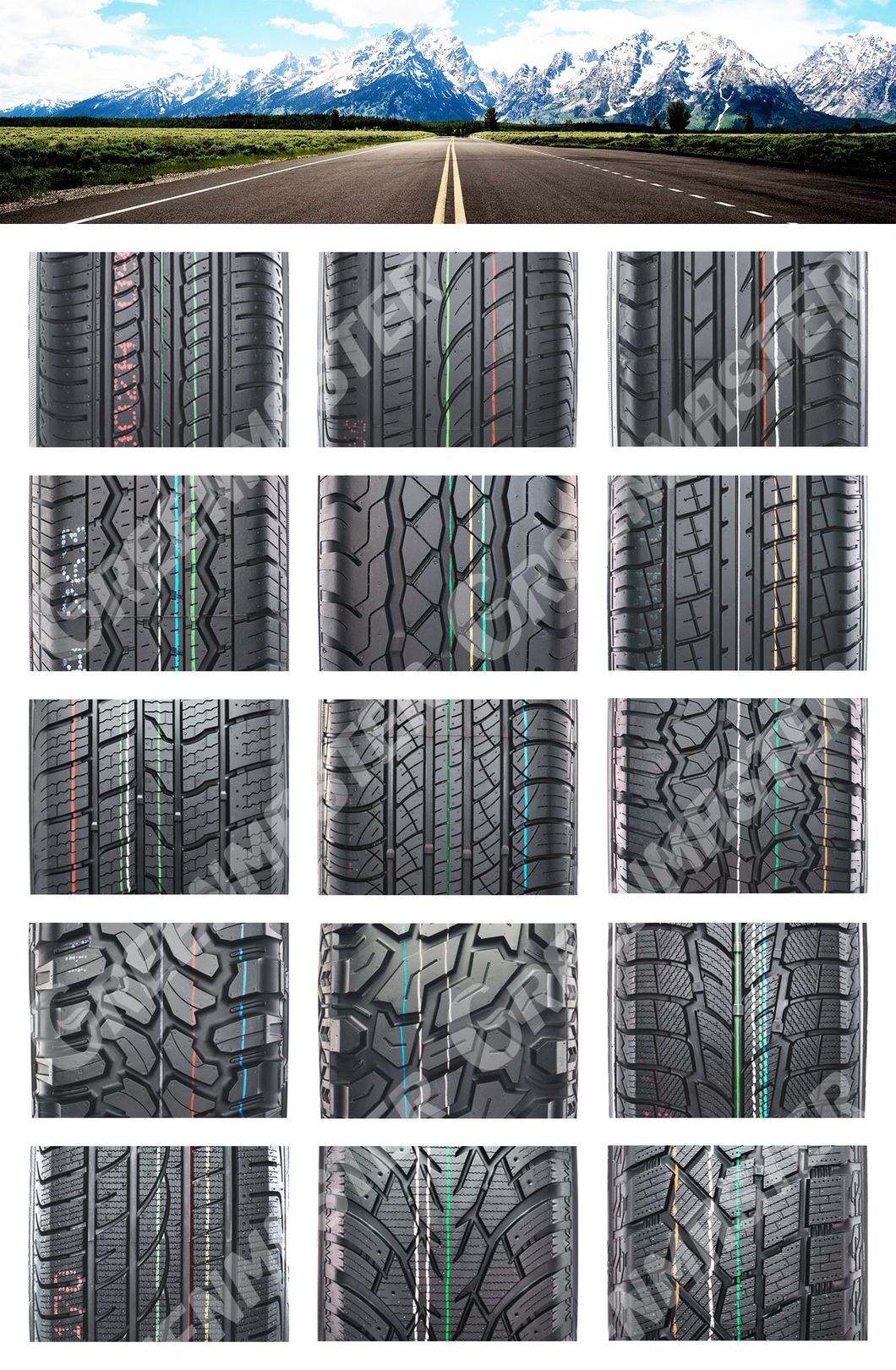 Top Brand Wholesale Price Steel Radial Passenger Car Tire, PCR Tyre Factory HP/UHP/at/Mt Tyre 235/40r17 235/45r17 235/50r17 235/55r17 235/60r17 for Sale