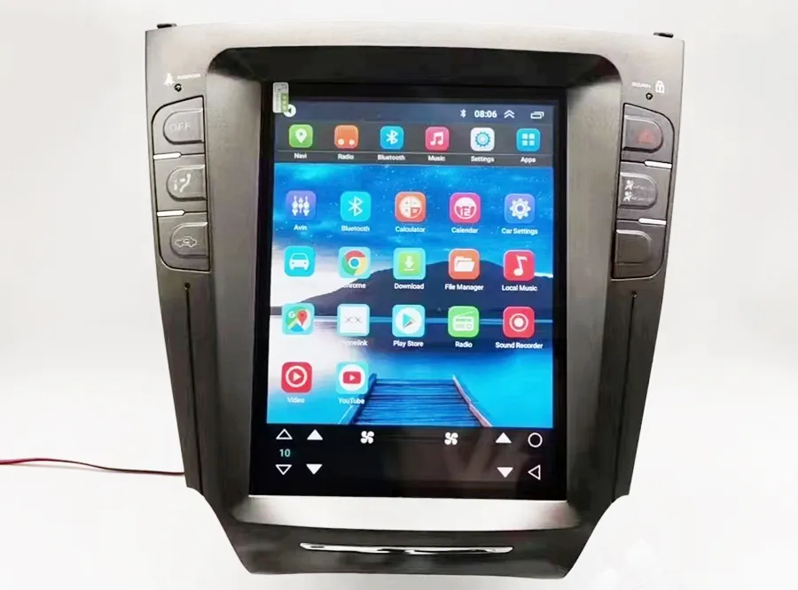 Android Car DVD Radio Screen Tesla for Lexus Is300 Is350