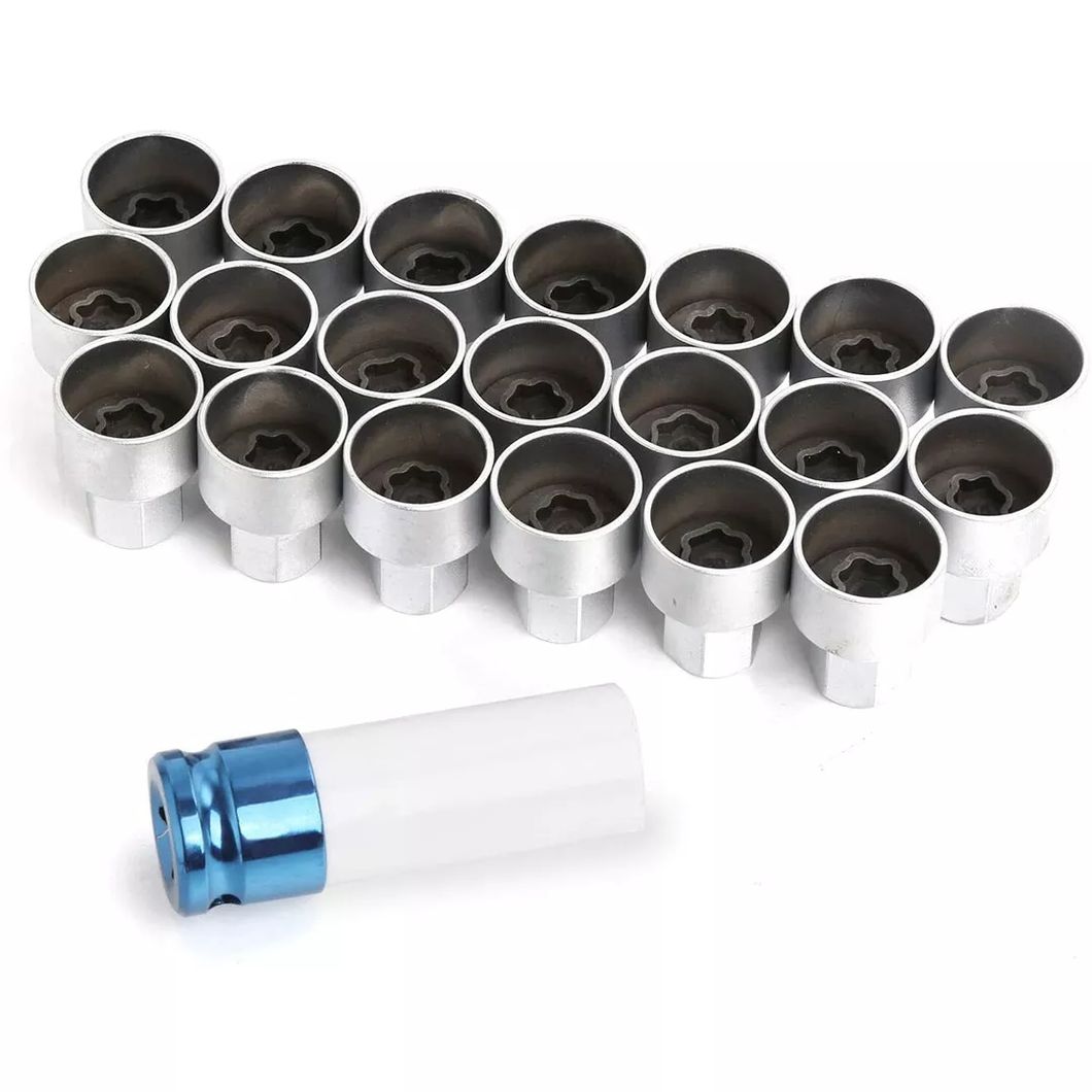21PC Locking Wheel Nut Stud Remover Tool Kit