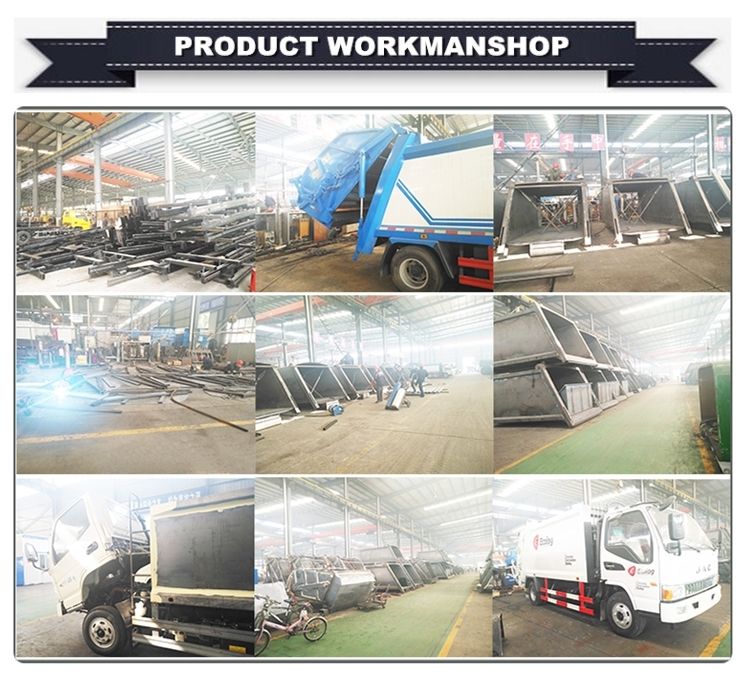 Foton 8ton Compression Refuse Collector Truck, 4X2 10m3 Compressed Rubbish Vehicle, 10cbm Compactor Garbage Truck