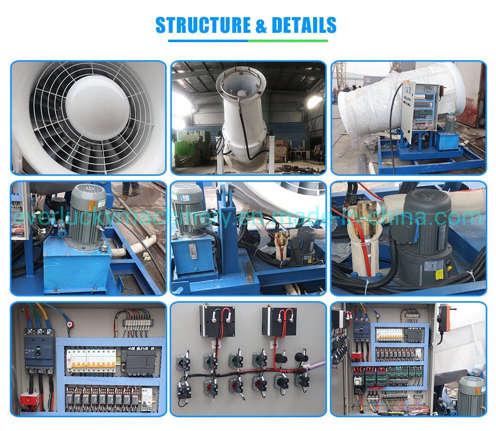 2020 New Water Misting System Fog Spray Machine for Virus