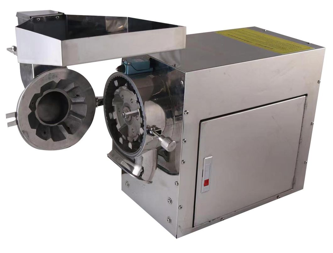 Dyjx Dry Spice Herb Ginger Icing Sugar Powder Grinding Pulverizer/Grinder Machine with Dust Collector 1000 Kg 110V