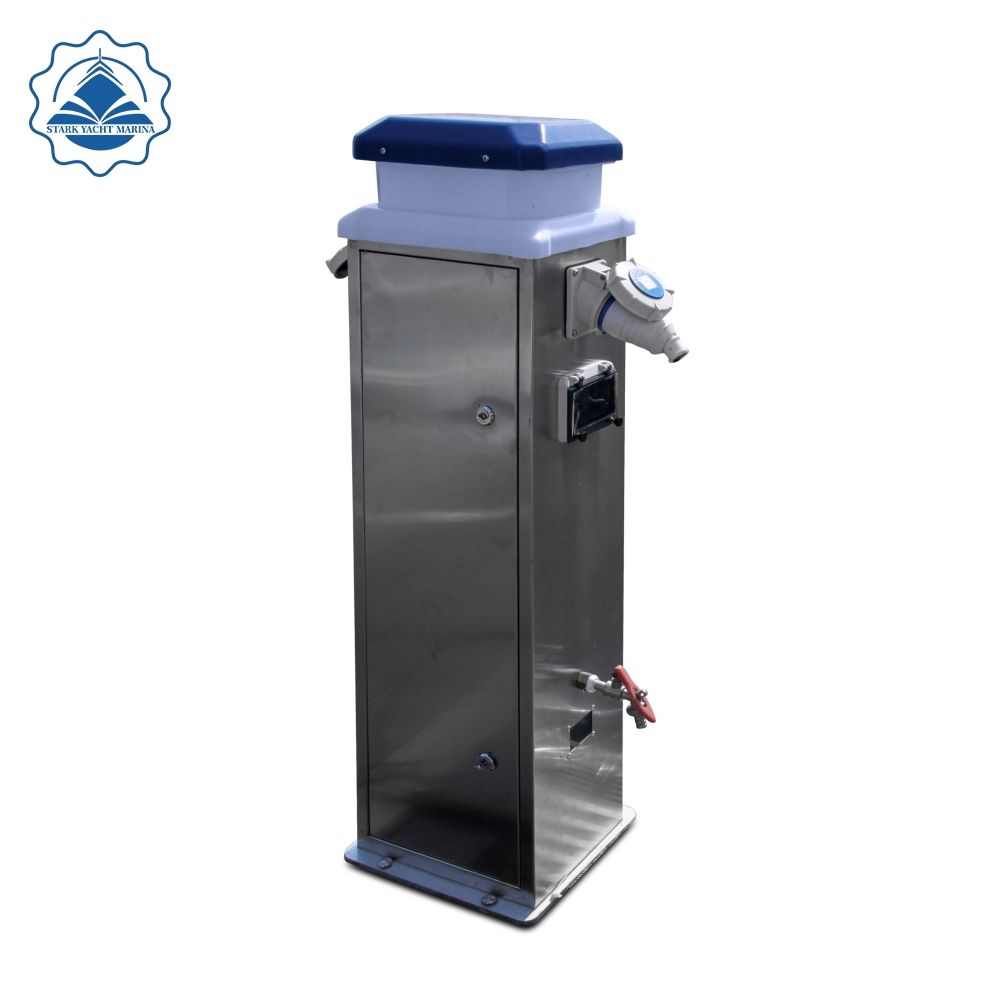 Marine Column Aluminum Power Color Pedestal