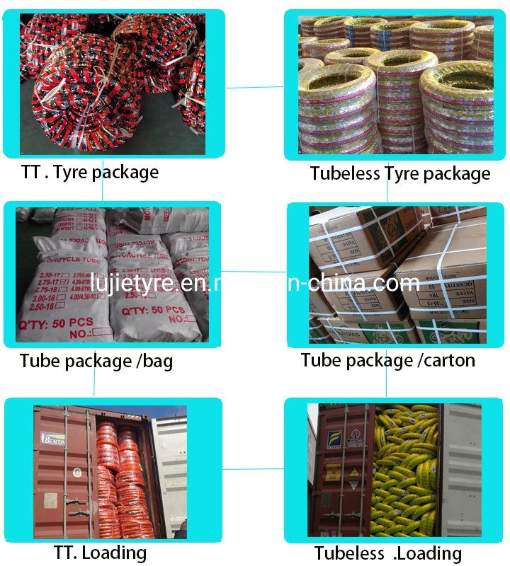 300-17 OEM New 8pr 6pr Llantas Tt Tl Natural Rubber Wheel Scooter Tricycle Tubeless Racing Motorcycle Tire/Tyre with ISO CCC ECE DOT