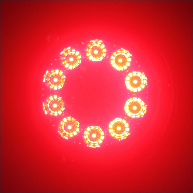 Lmusonu 12V 24V 5W Round LED Truck Tail Light Brake Light for Car Auto Tractor Harvester