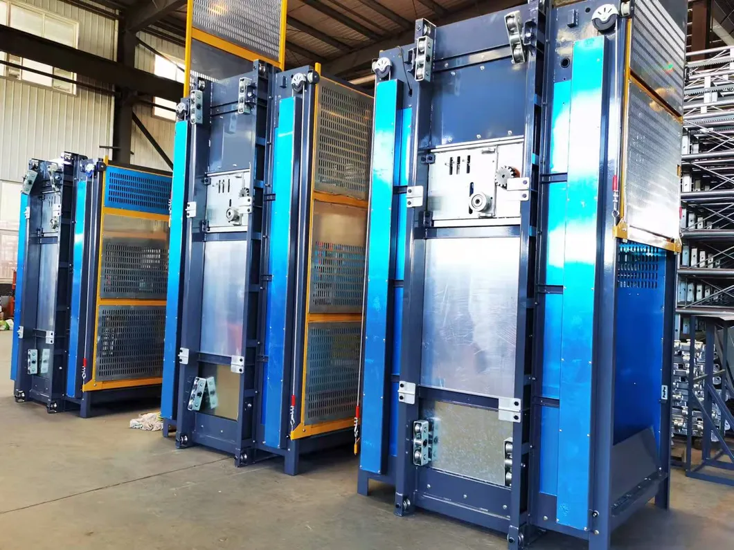 Low Small Industrial Construction Passenger Hoist/Construction Elevator/People Lift