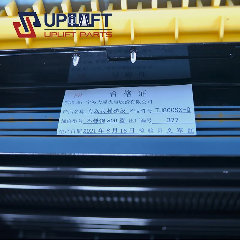 Escalator Parts of Step Escalator Step 1000mm Step 800mm Step Tj800sx-F Tj1000sx-Q