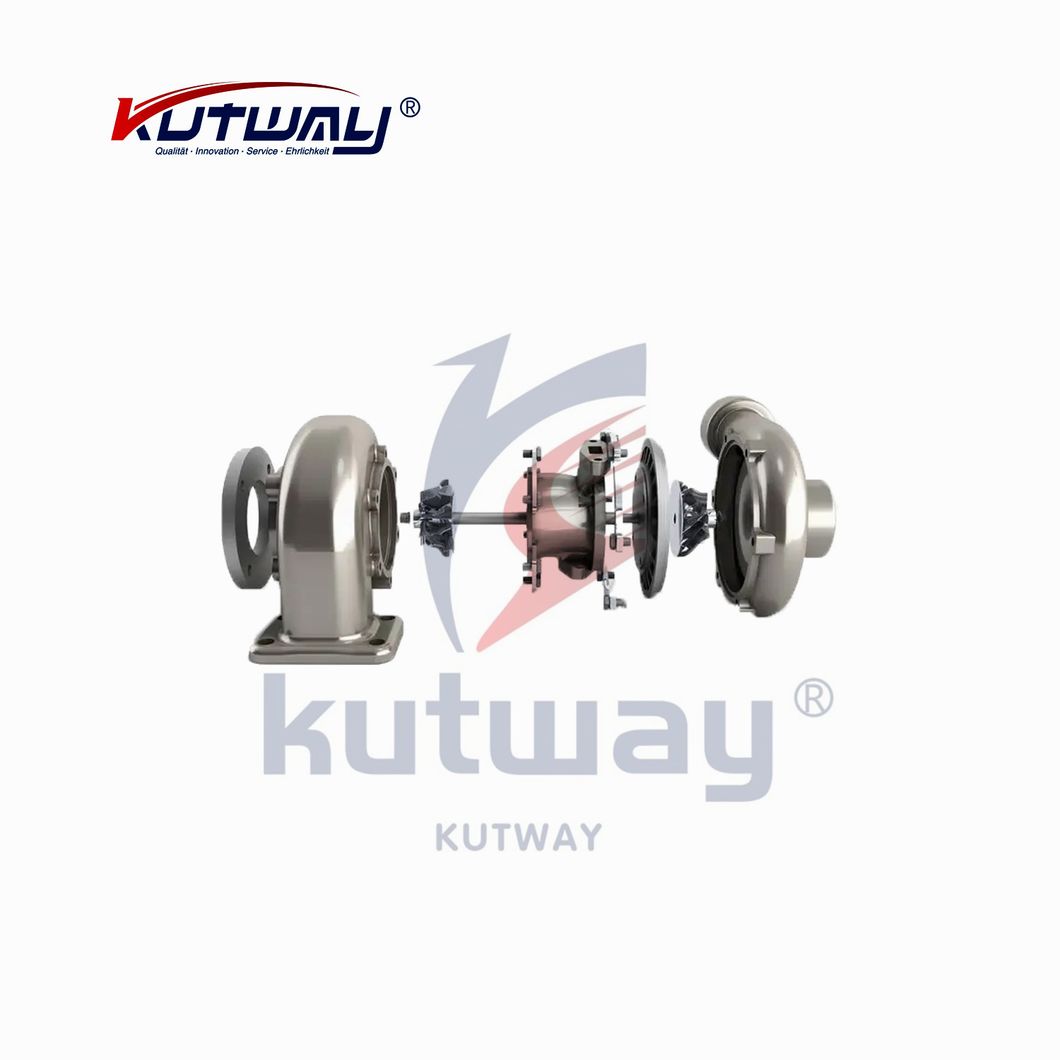 Kutway Diesel Engine Parts Turbo T04e04 466588-5003s 466588-0003 Turbocharger Kits for Volvo Truck Fe7 Td71f/Fa, Td71 6.72L