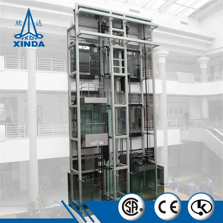 Best Panoramic Elevator Lift Glass Hoisting Machine for Sale