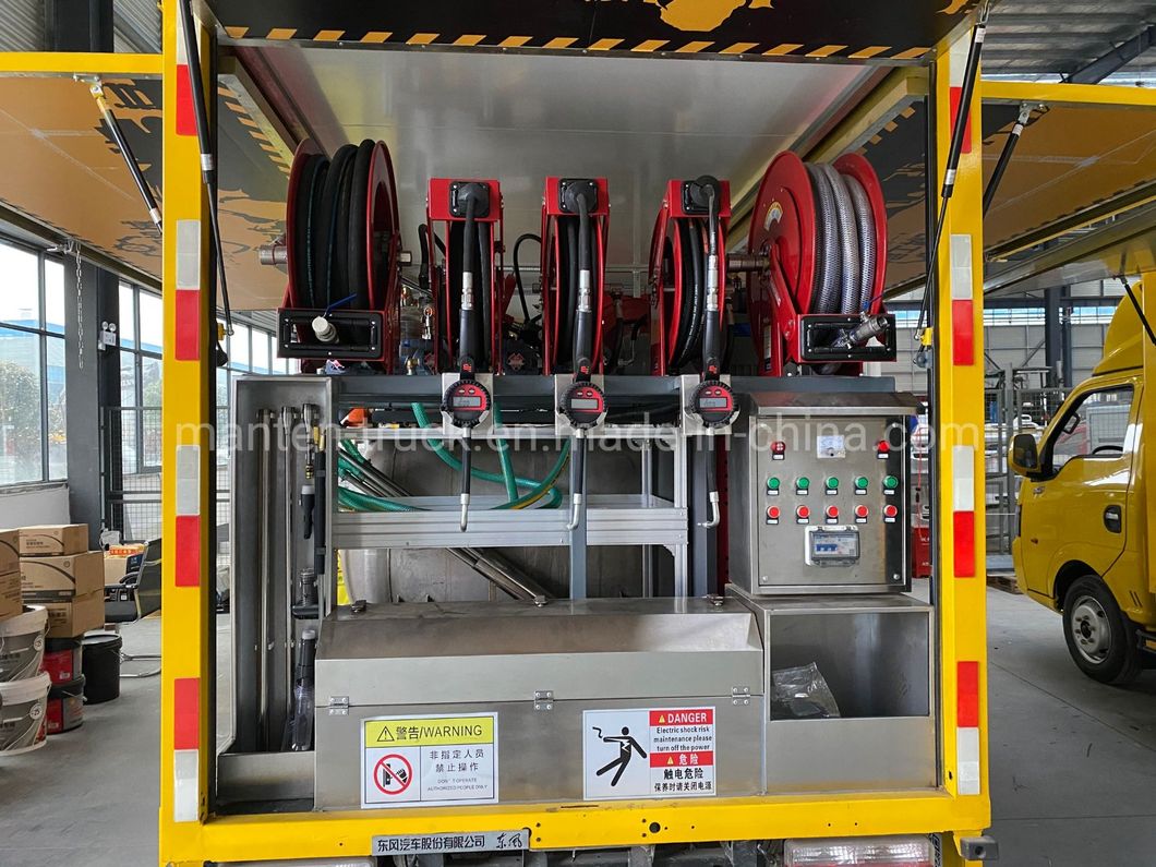 Dongfeng Mobile Vehicle Recovery Lubrication Service Trucks Made in China