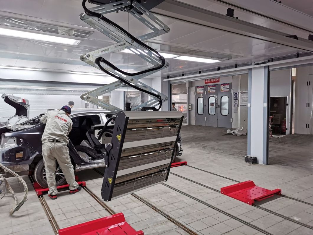 Infitech Multi-Preparation Workstations and Combined Spraying and Drying Rooms Efficeintly