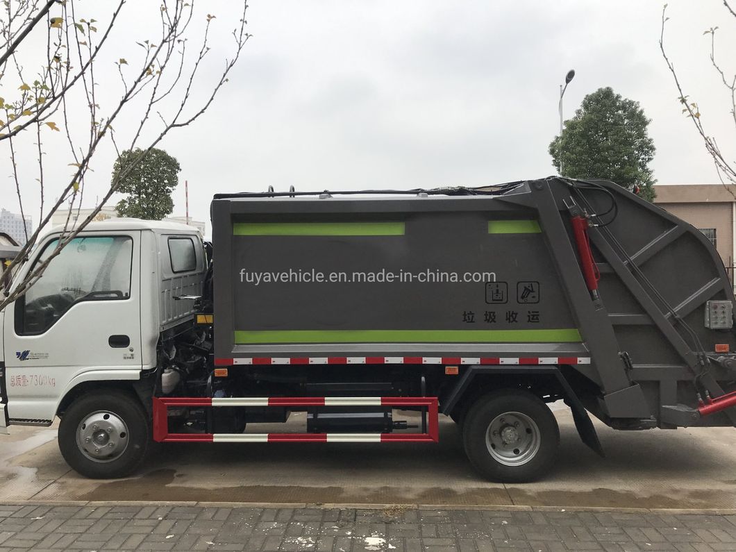 I Suzu 4m3 5m3 Waste Compactor Truck 4ton 5ton Garbage Compression Truck Hot Sale in Philippines