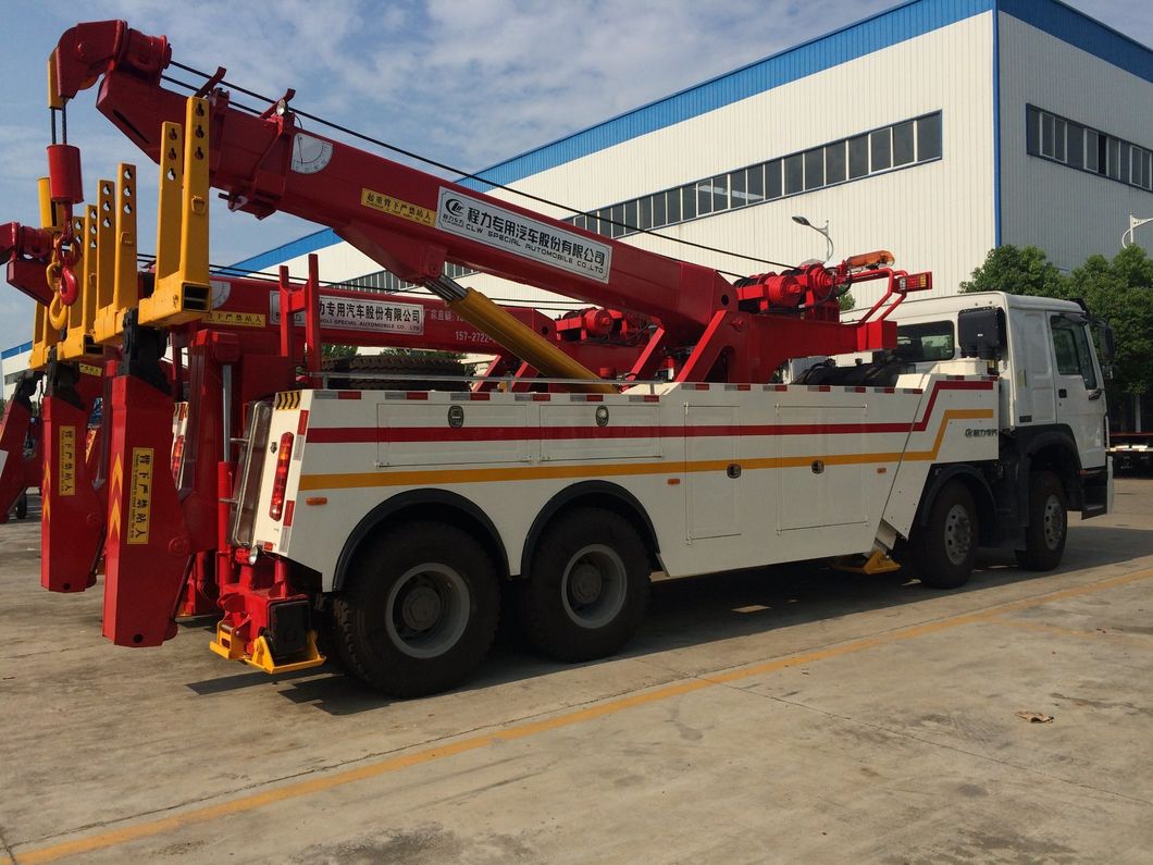 40t 8X4 HOWO Rotators Breakdown Truck Heavy Duty Towing Truck