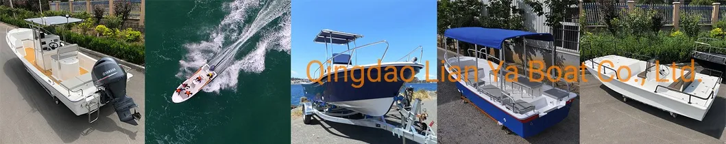 Liya 16.8FT-25FT Panga Fishing Boats with Center Console for Sale