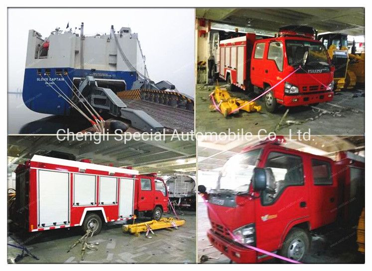 Japan I-Suzu 4cbm 4000L 4000liters (3000L water &amp; 1000L foam) Water Foam Fire Flighting Truck