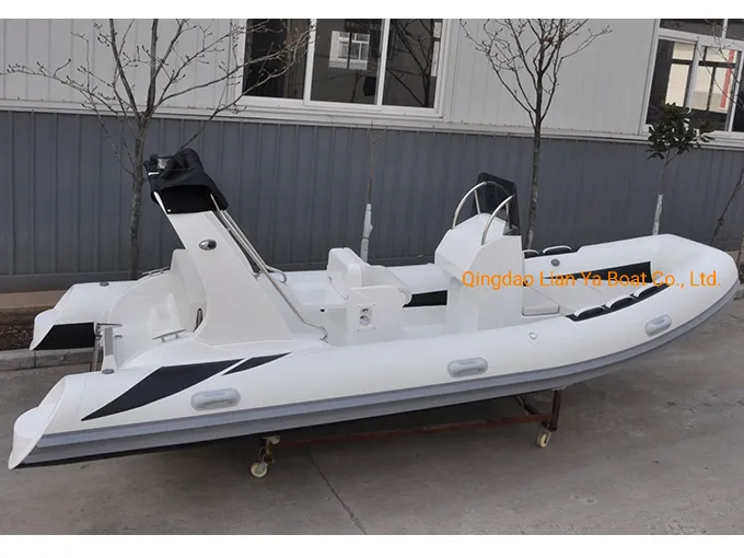 Liya 5.2m/17feet Rib Hypalon Inflatable Boat with Outboard Motor